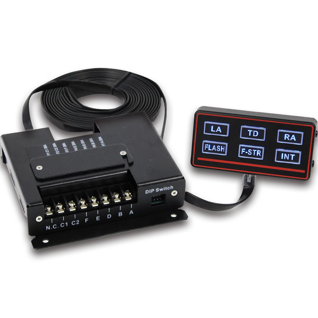 450R-L6 – CODE 3 Multi Purpose Light Controller, For Users To Program/ Customize And Control Unique Warning Packages ...